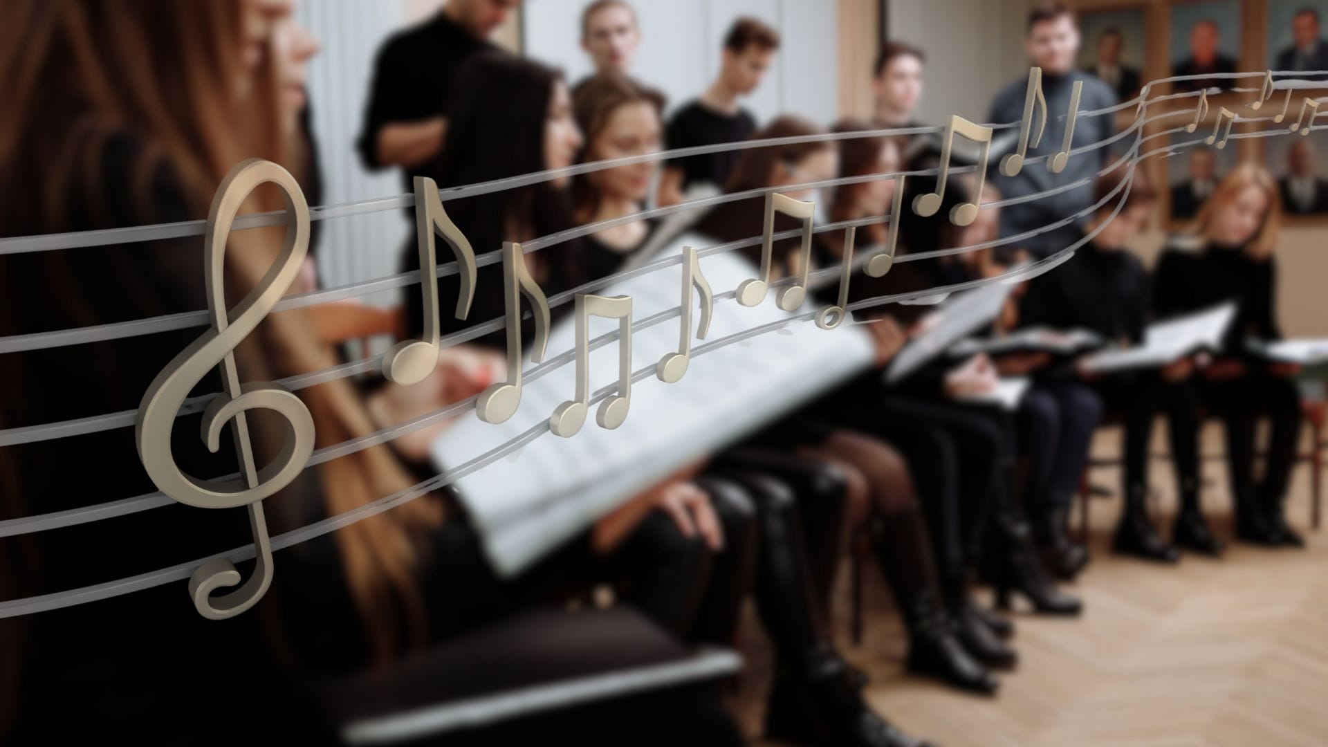 Körövning inför advent