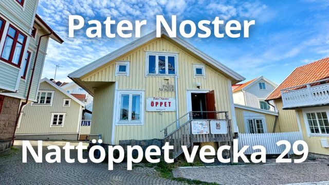 Pater Noster – Nattöppet vecka 29